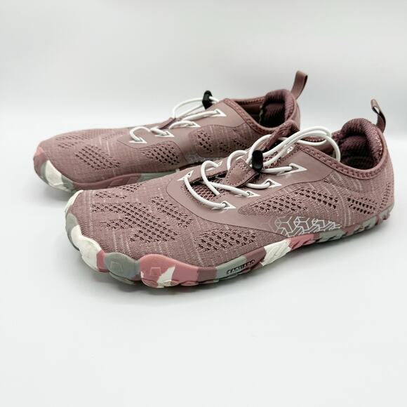SAGUARO Shoes - Saguaro Smart II Barefoot Lightweight Minimalist Shoes Pink Gray EU 41 Womens 10